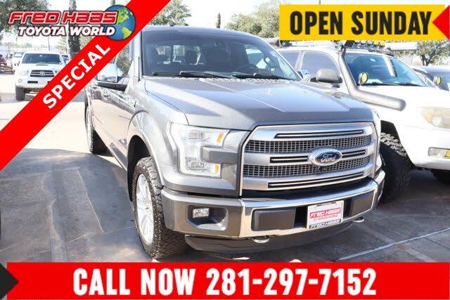 2016 Ford F-150 Platinum SuperCrew 4WD