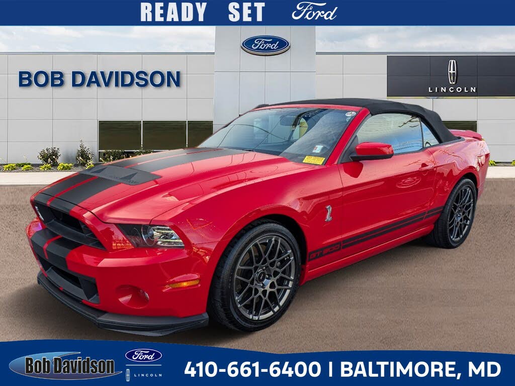 2013 Ford Mustang Shelby GT500 Convertible RWD
