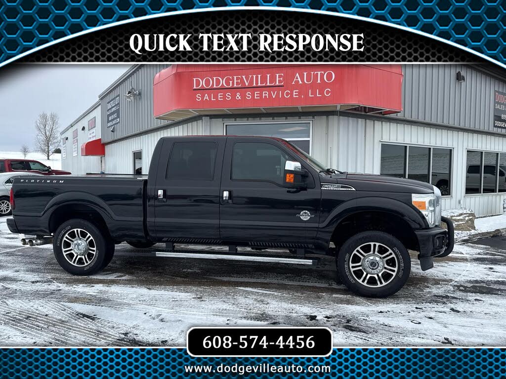 2015 Ford F-250 Super Duty Platinum Crew Cab 4WD