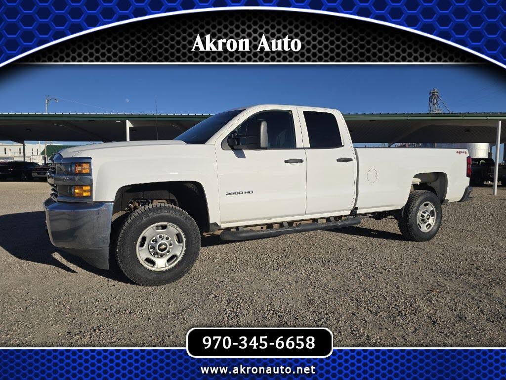 2017 Chevrolet Silverado 2500HD Work Truck Double Cab LB 4WD