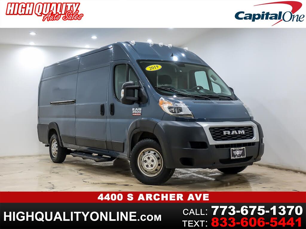 2019 RAM ProMaster 3500 159 High Roof Extended Cargo Van FWD