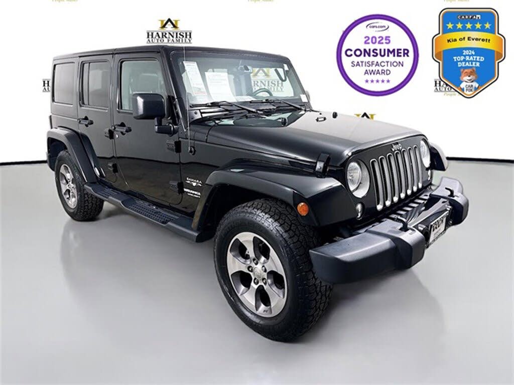 2016 Jeep Wrangler Unlimited Sahara 4WD