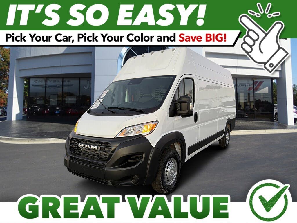 2025 RAM ProMaster 3500 Tradesman 159 Super High Roof Extended Cargo Van FWD