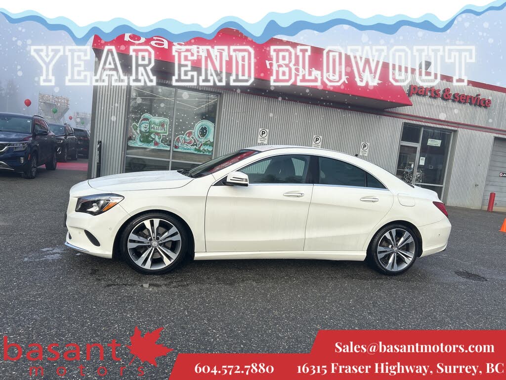 2017 Mercedes-Benz CLA 250 4MATIC