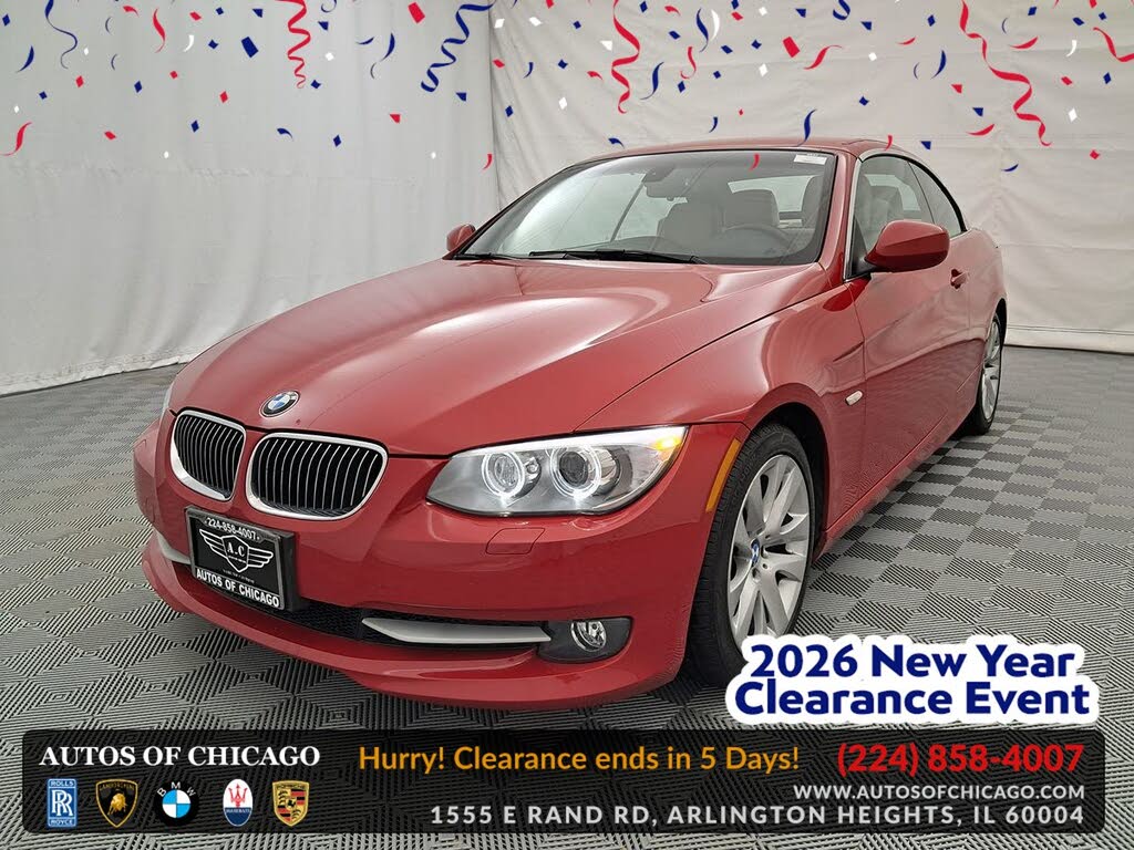 2012 BMW 3 Series 328i Convertible RWD