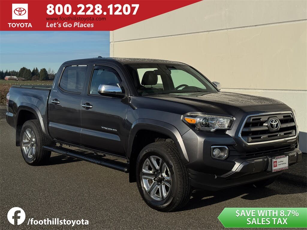 2017 Toyota Tacoma Limited V6 Double Cab 4WD