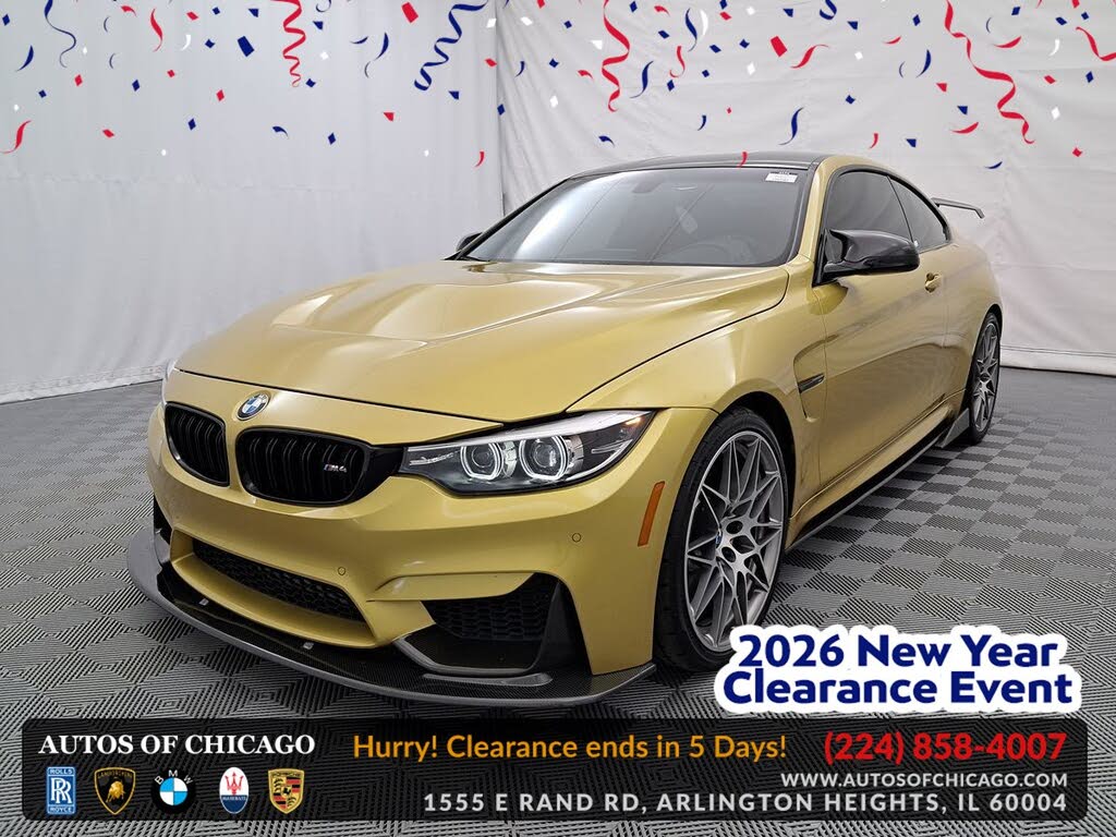 2018 BMW M4 Coupe RWD