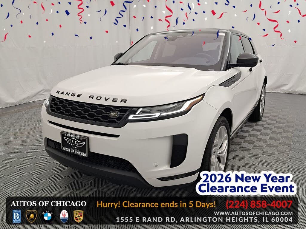 2021 Land Rover Range Rover Evoque P250 SE AWD
