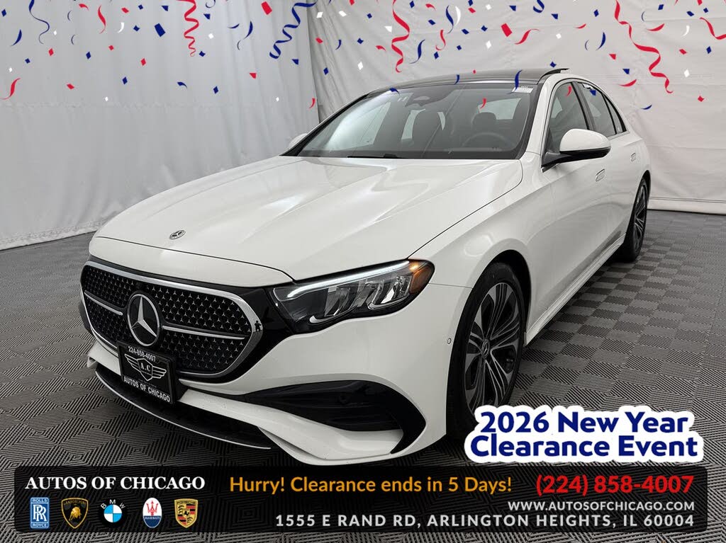 2025 Mercedes-Benz E-Class E 350 4MATIC