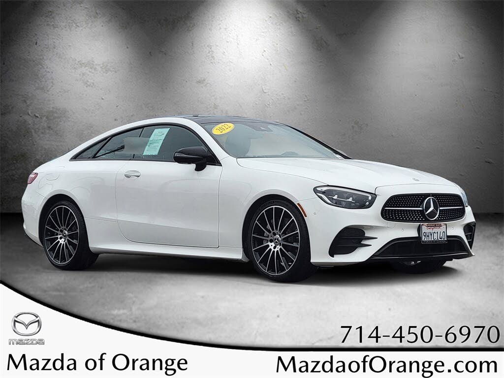 2022 Mercedes-Benz E-Class E 450 Coupe RWD