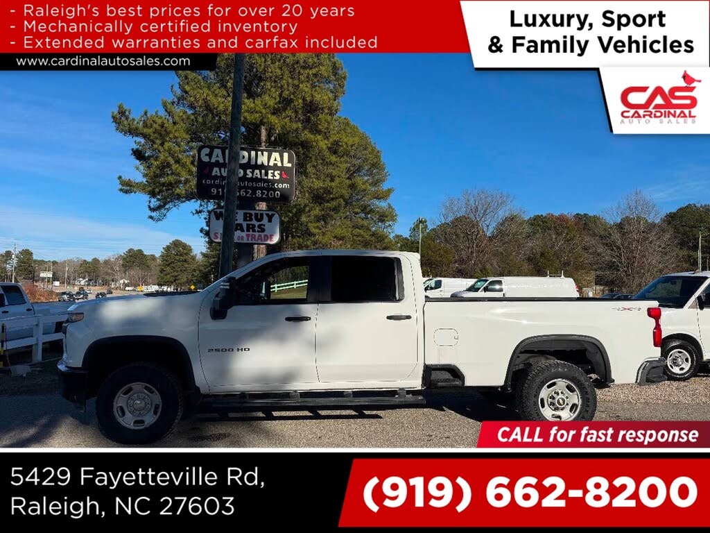 2021 Chevrolet Silverado 2500HD Work Truck Crew Cab LB 4WD