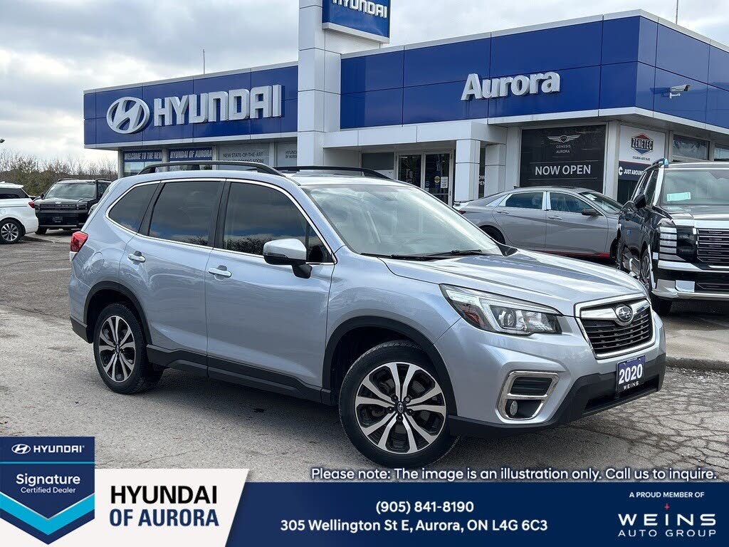 2020 Subaru Forester 2.5i Limited AWD with Eyesight Package