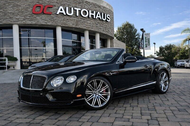 2016 Bentley Continental GTC Speed AWD