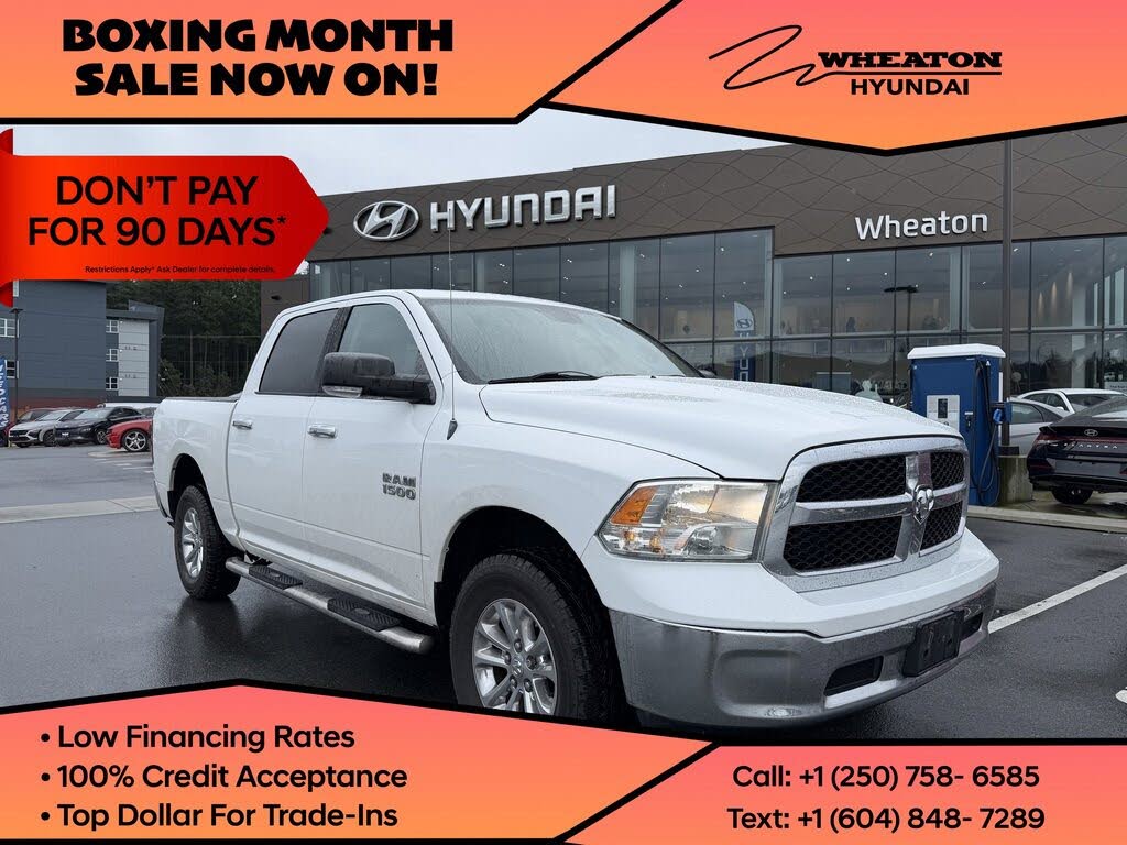2013 RAM 1500 SLT Crew Cab 4WD
