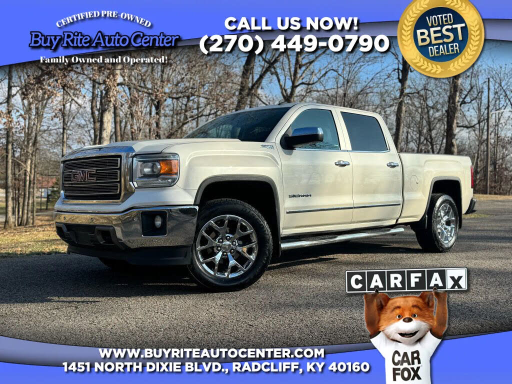 2014 GMC Sierra 1500 SLT Crew Cab 4WD
