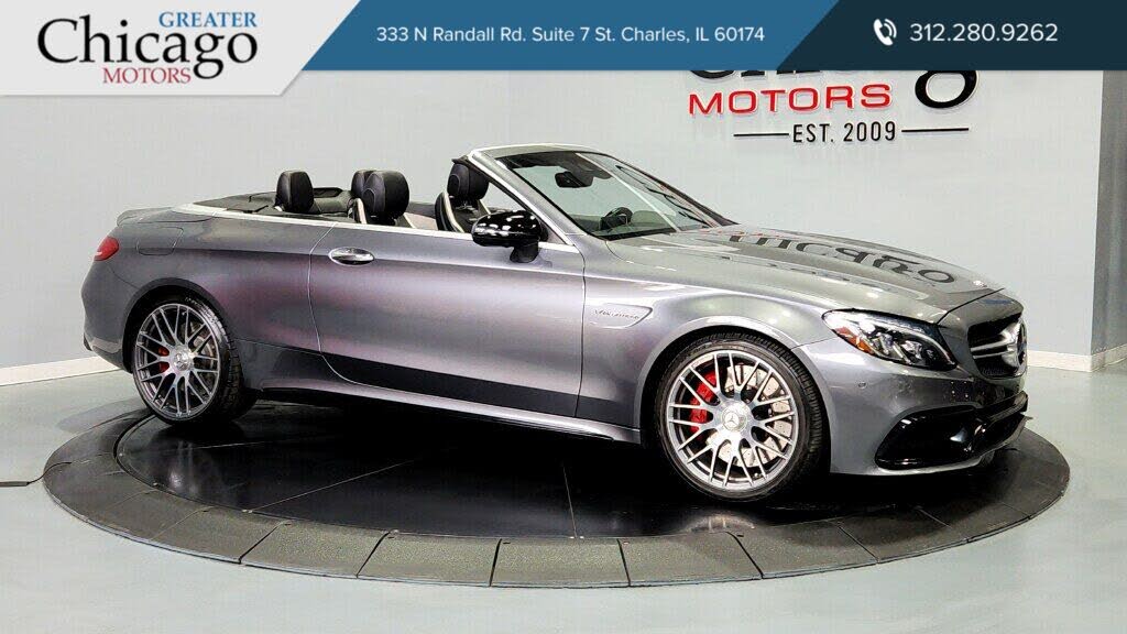 2018 Mercedes-Benz C-Class AMG C 63 S Cabriolet RWD
