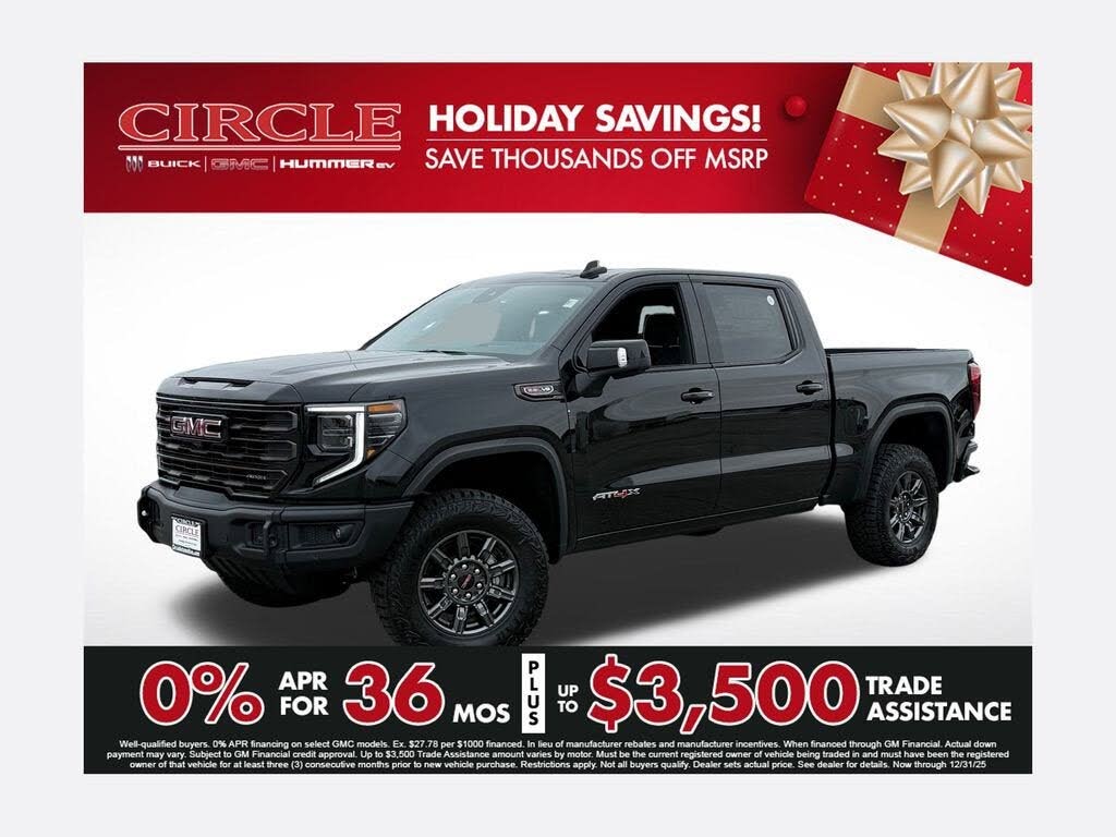 2026 GMC Sierra 1500 AT4X Crew Cab 4WD