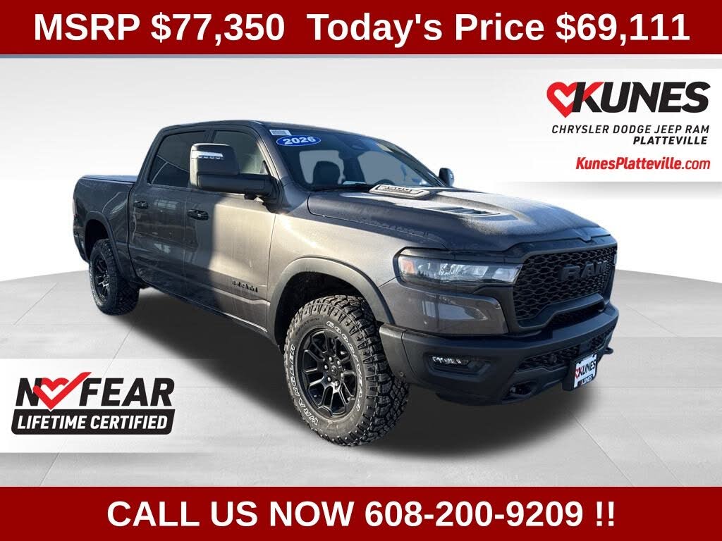 2026 RAM 1500 Rebel Crew Cab 4WD