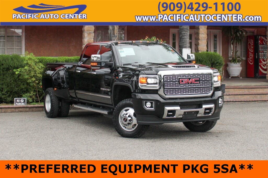 2018 GMC Sierra 3500HD Denali Crew Cab LB DRW 4WD