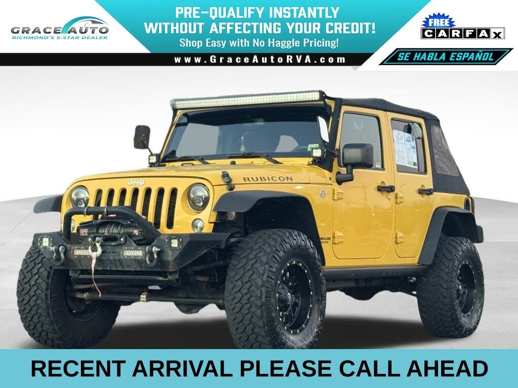 2015 Jeep Wrangler Unlimited Rubicon 4WD