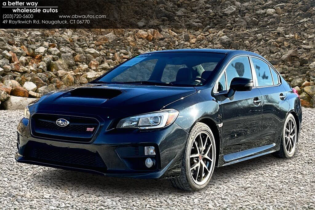 2017 Subaru WRX STI Limited with Low Profile Spoiler AWD