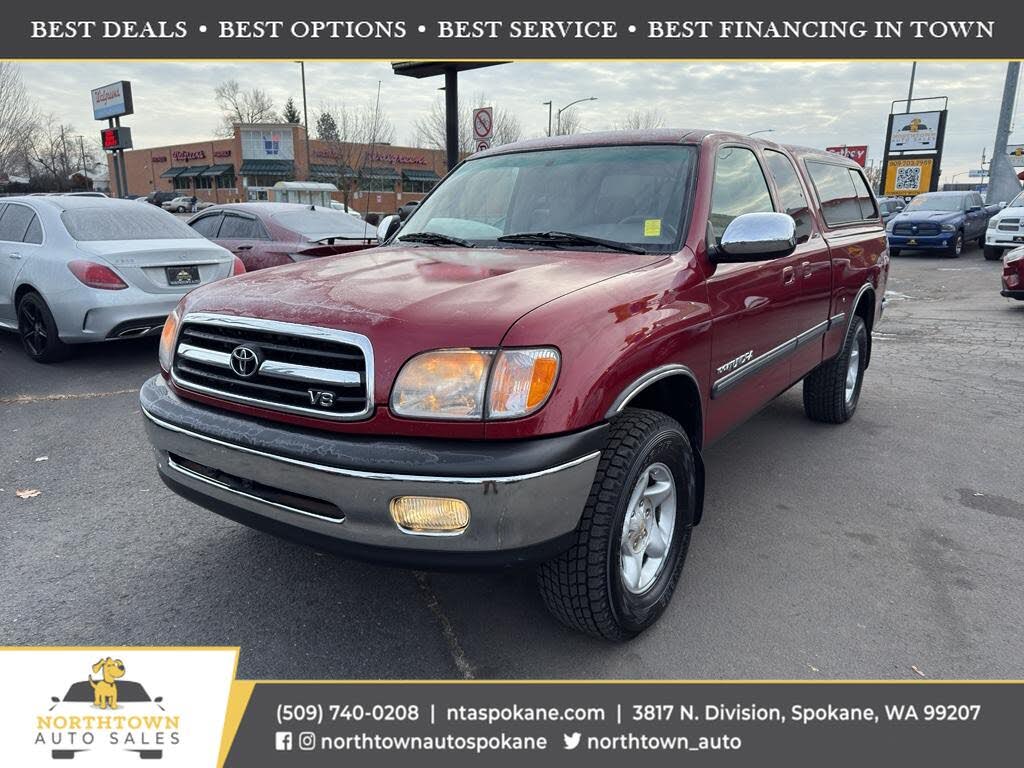 2000 Toyota Tundra V8 SR5 4 Door Extended Cab 4WD