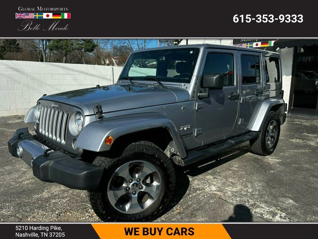 2017 Jeep Wrangler Unlimited Sahara 4WD