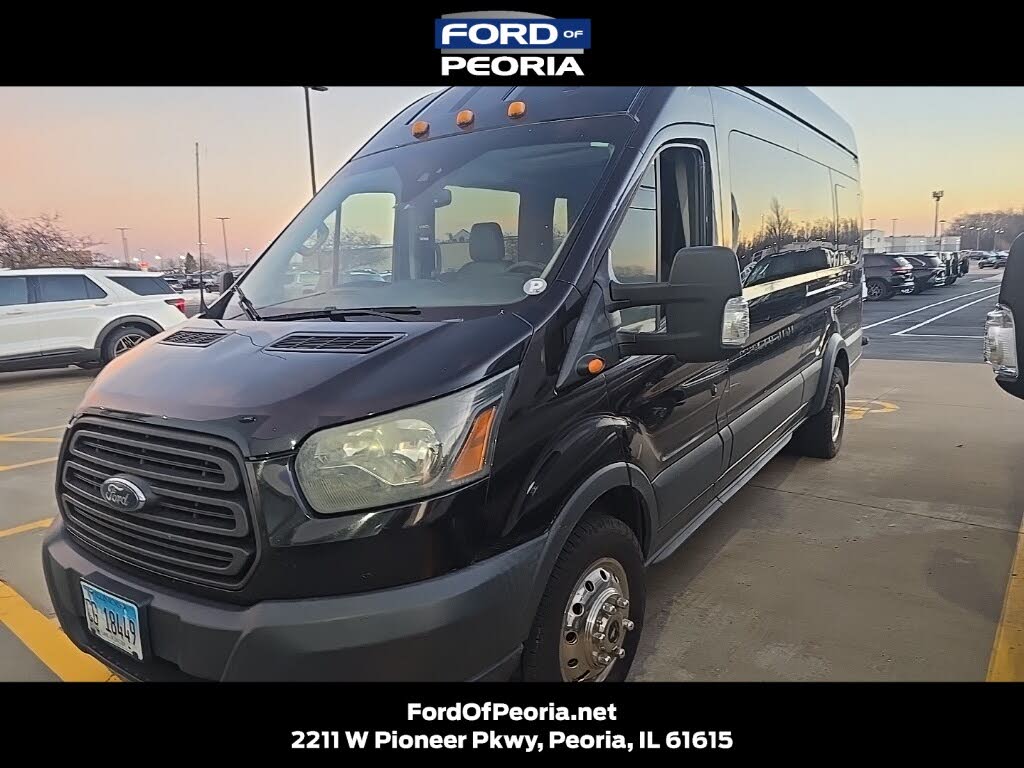 2016 Ford Transit Passenger 350 HD XL Extended High Roof LWB DRW RWD with Sliding Passenger-Side Door