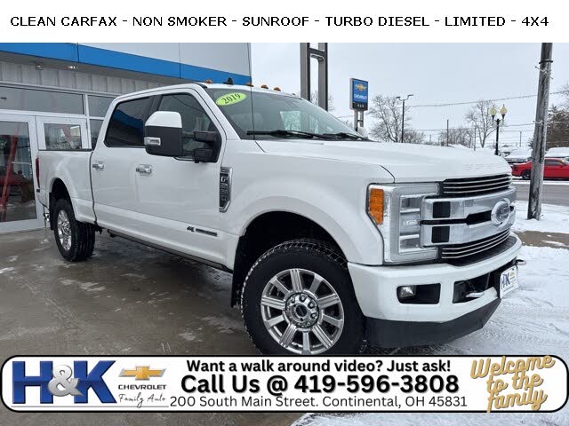 2019 Ford F-250 Super Duty Limited Crew Cab 4WD