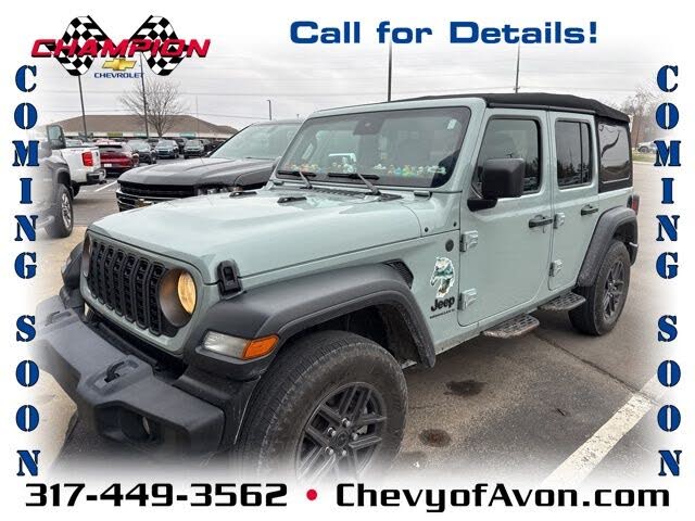 2024 Jeep Wrangler Sport S 4-Door 4WD