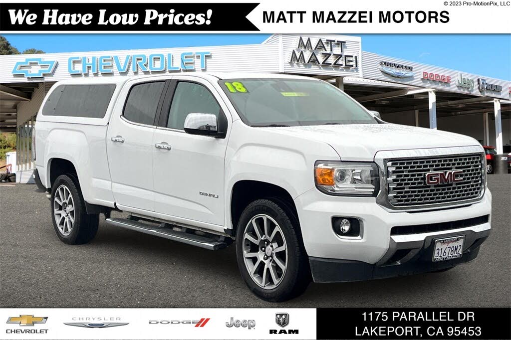 2018 GMC Canyon Denali Crew Cab 4WD