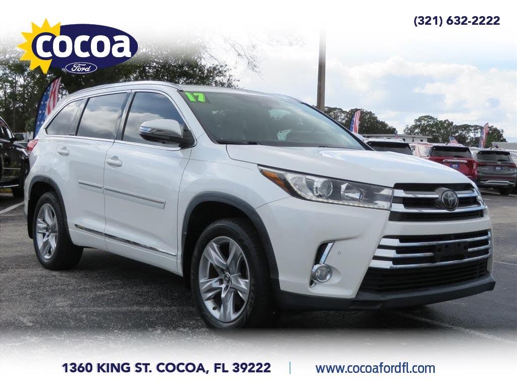 2017 Toyota Highlander Limited Platinum AWD