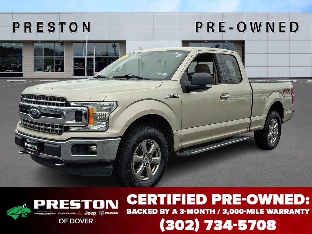 2018 Ford F-150 XLT SuperCab 4WD