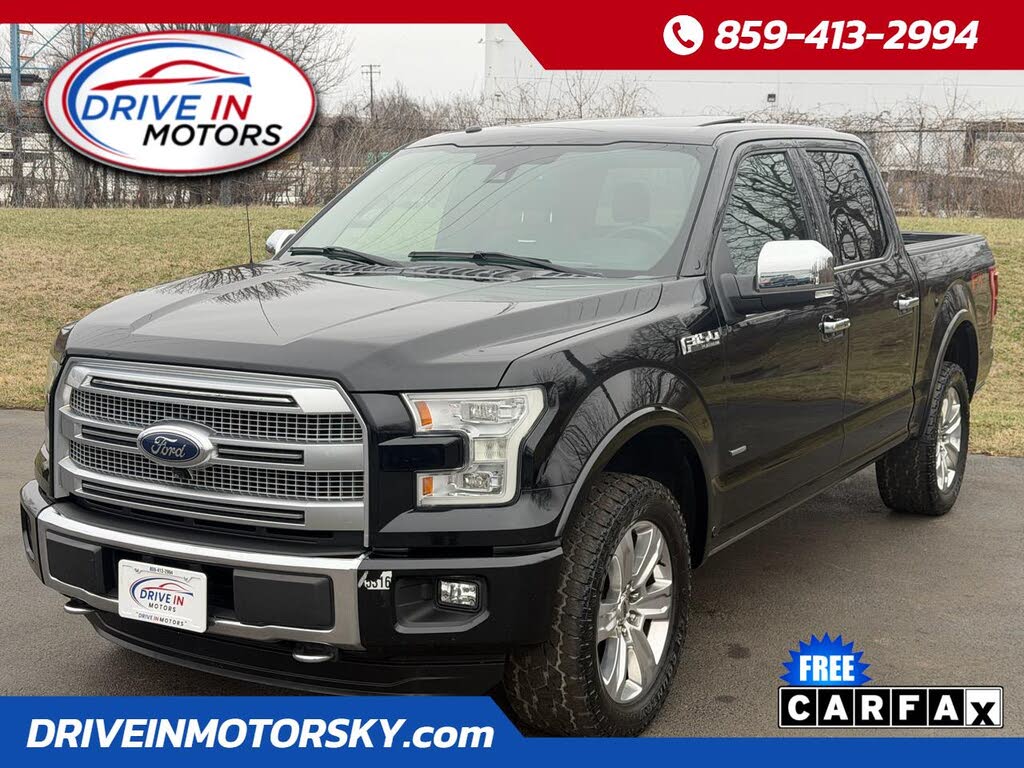 2016 Ford F-150 Platinum SuperCrew 4WD