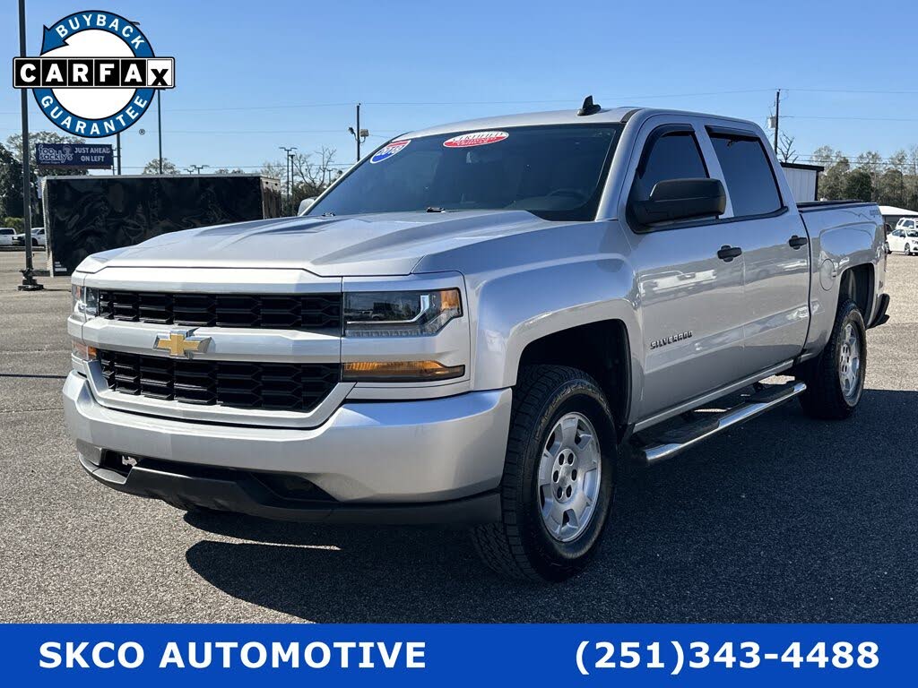 2018 Chevrolet Silverado 1500 Custom Crew Cab 4WD