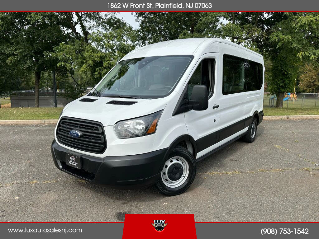 2019 Ford Transit Passenger 350 XL Medium Roof LWB RWD with Sliding Passenger-Side Door