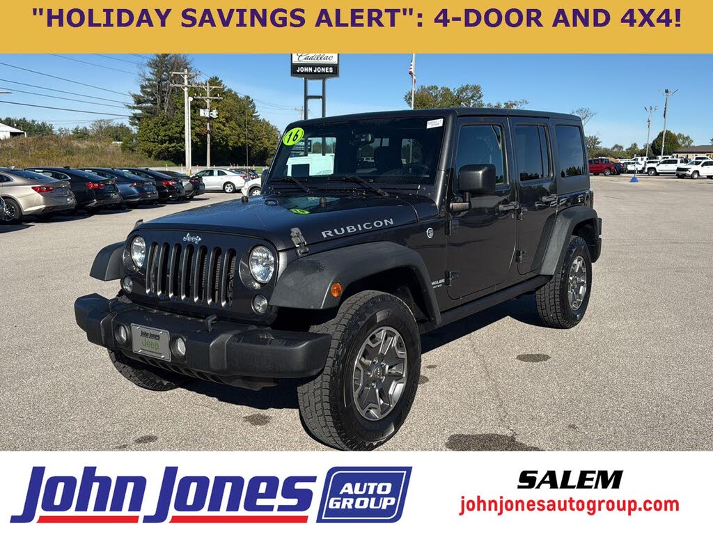 2016 Jeep Wrangler Unlimited Rubicon 4WD