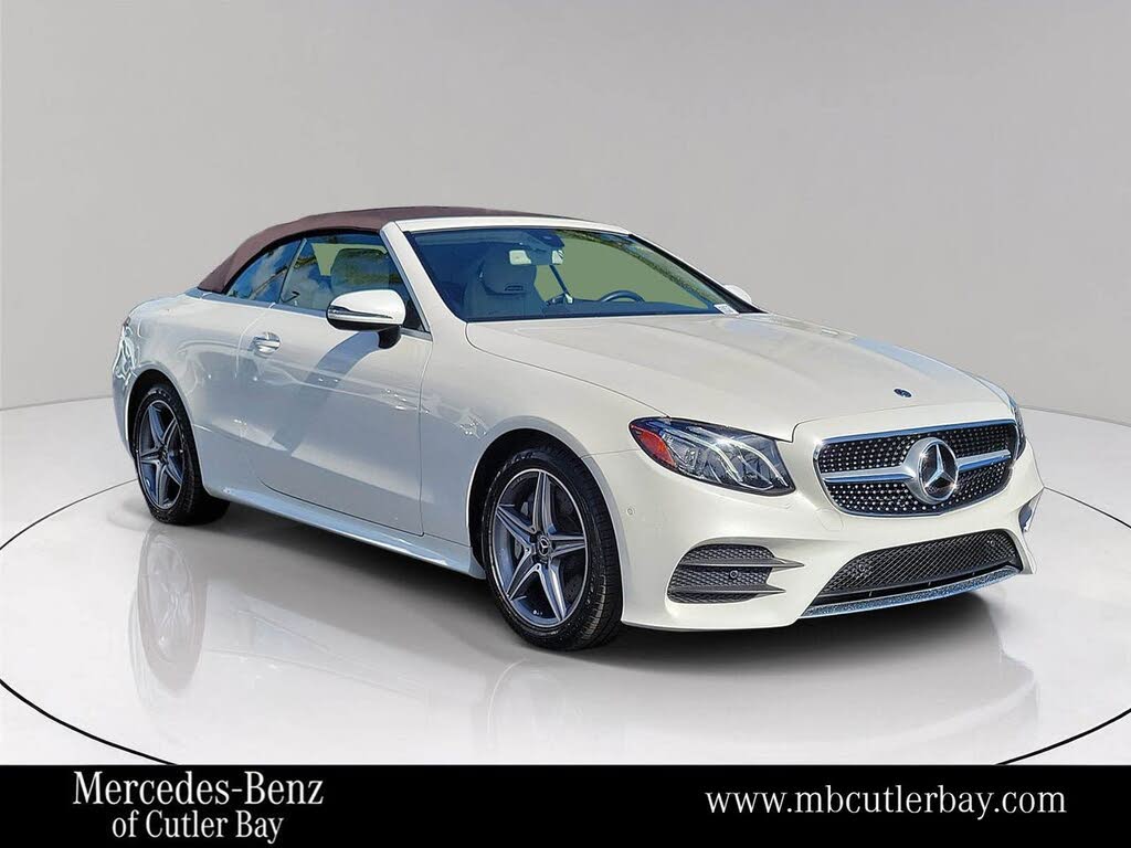 2018 Mercedes-Benz E-Class E 400 4MATIC Cabriolet AWD