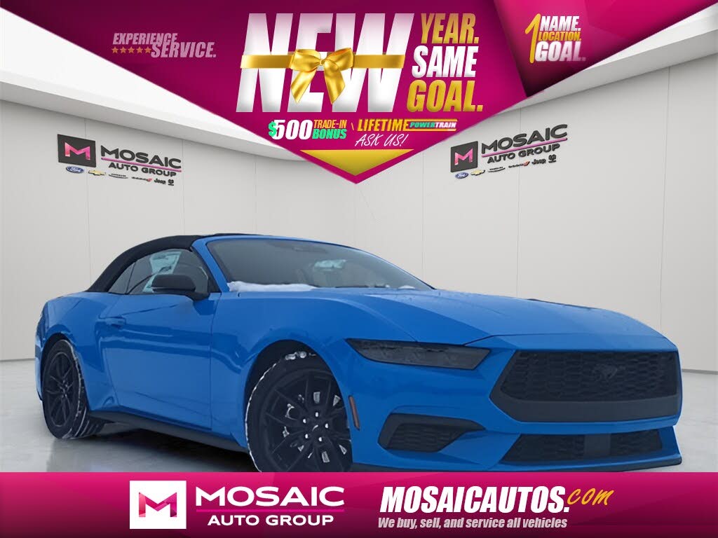 2026 Ford Mustang EcoBoost Premium Convertible RWD