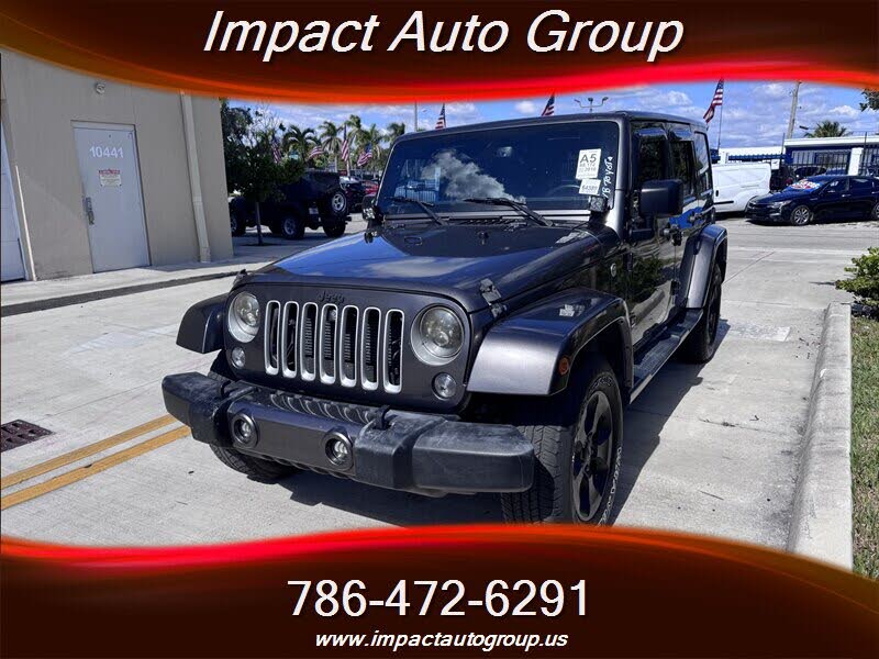 2016 Jeep Wrangler Unlimited Sahara 4WD