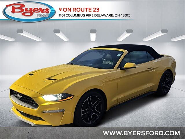 2018 Ford Mustang EcoBoost Premium Convertible RWD
