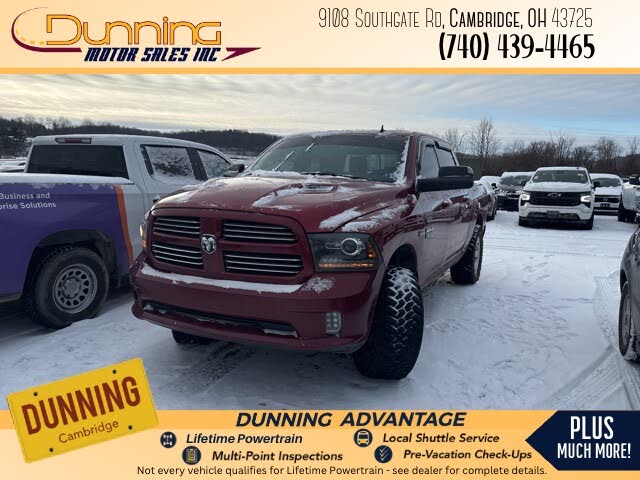 2014 RAM 1500 Sport Crew Cab 4WD
