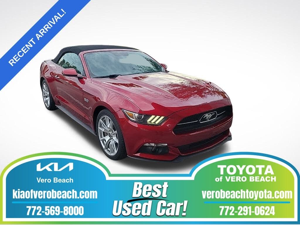 2015 Ford Mustang GT Premium Convertible RWD