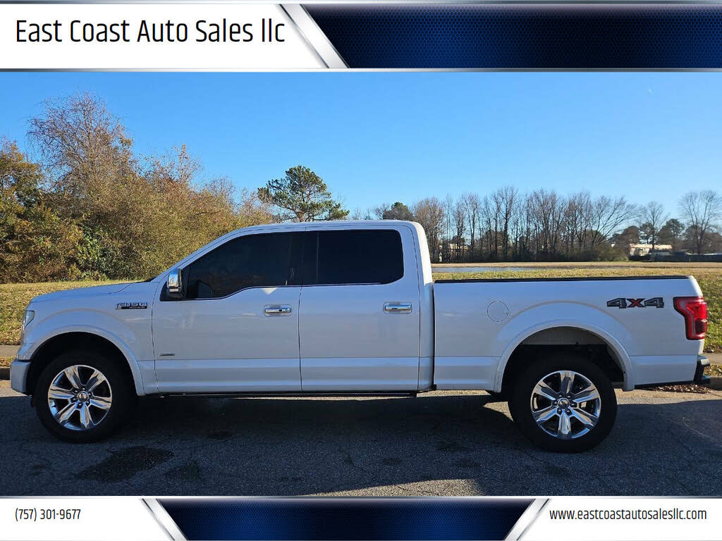 2016 Ford F-150 Platinum SuperCrew LB 4WD