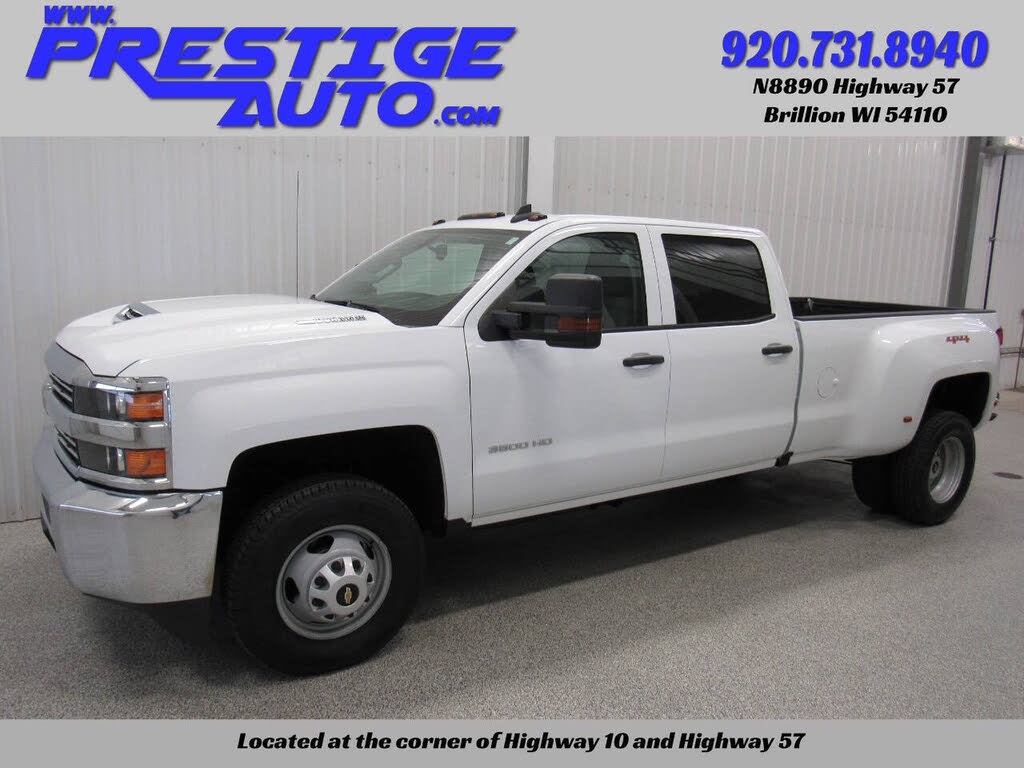 2017 Chevrolet Silverado 3500HD Work Truck Crew Cab LB DRW 4WD
