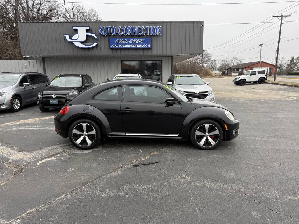 2012 Volkswagen Beetle Black Turbo