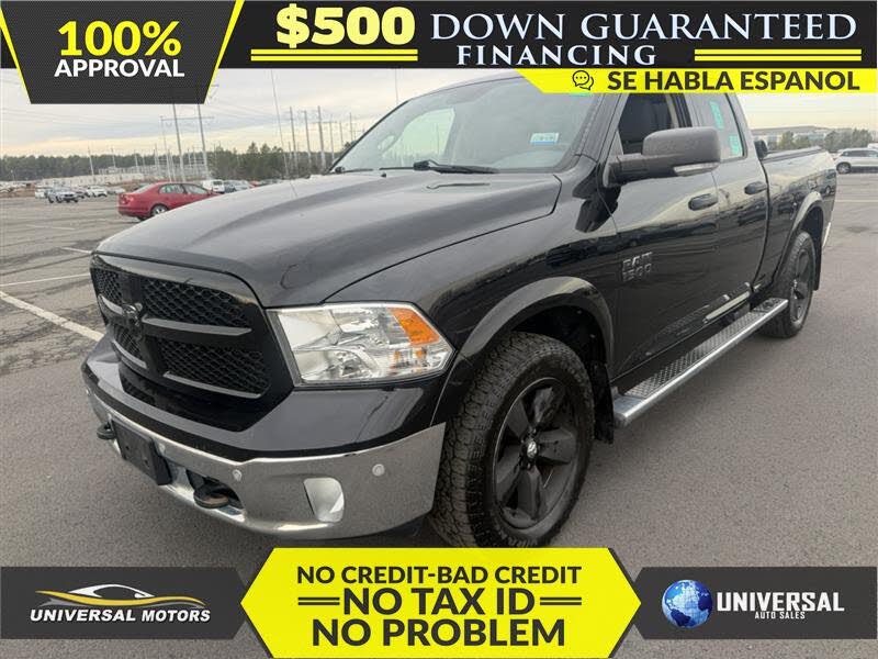 2014 RAM 1500 Outdoorsman Quad Cab 4WD