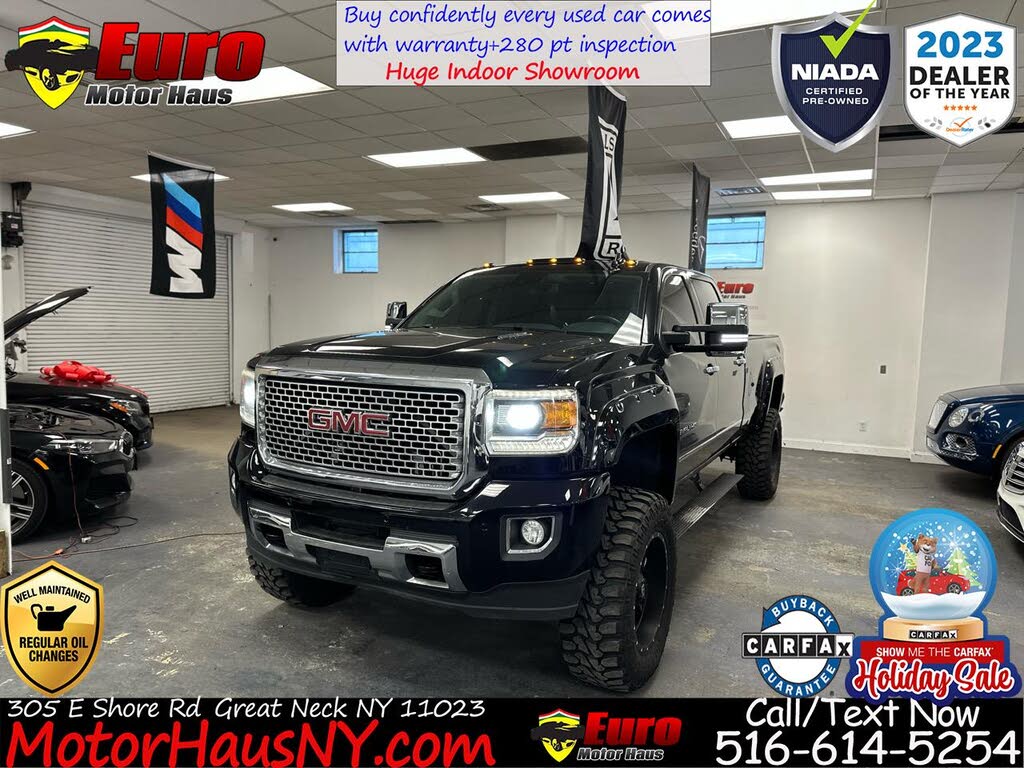 2016 GMC Sierra 3500HD Denali Crew Cab LB DRW 4WD