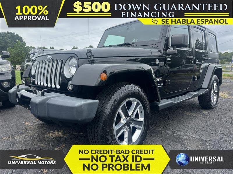 2016 Jeep Wrangler Unlimited Sahara 4WD