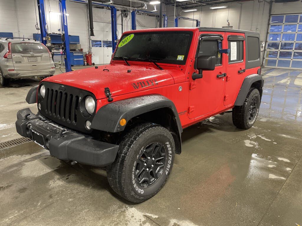 2017 Jeep Wrangler Unlimited Willys Wheeler W 4WD